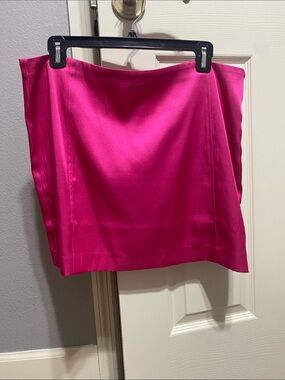 H&M Bright Hot Pink Mini Skirt